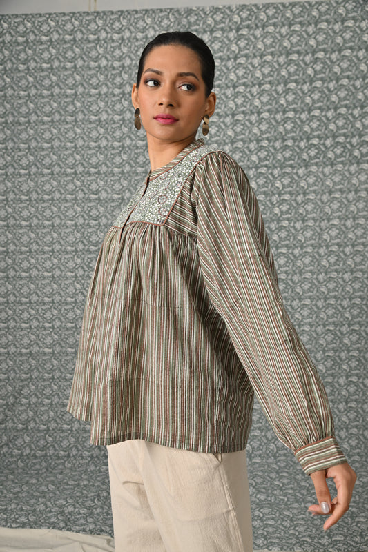 Fiza Shirt Stripe